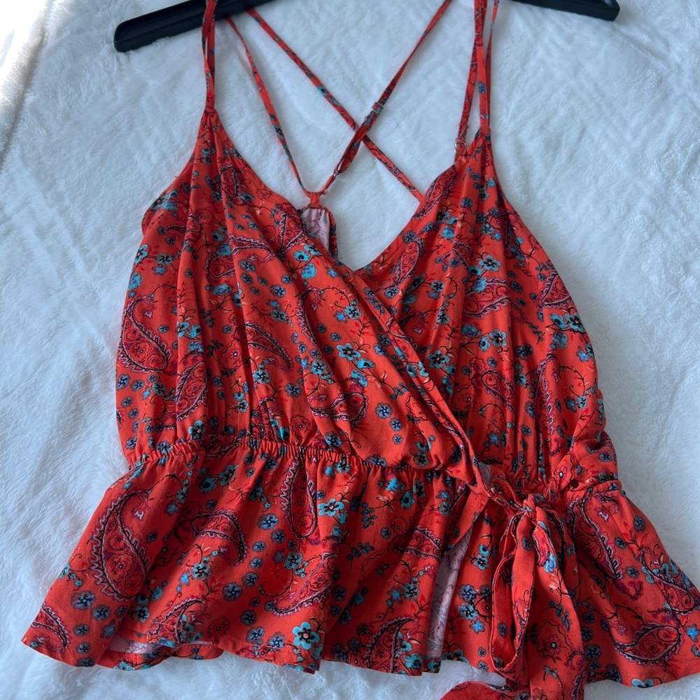 Floral summer top